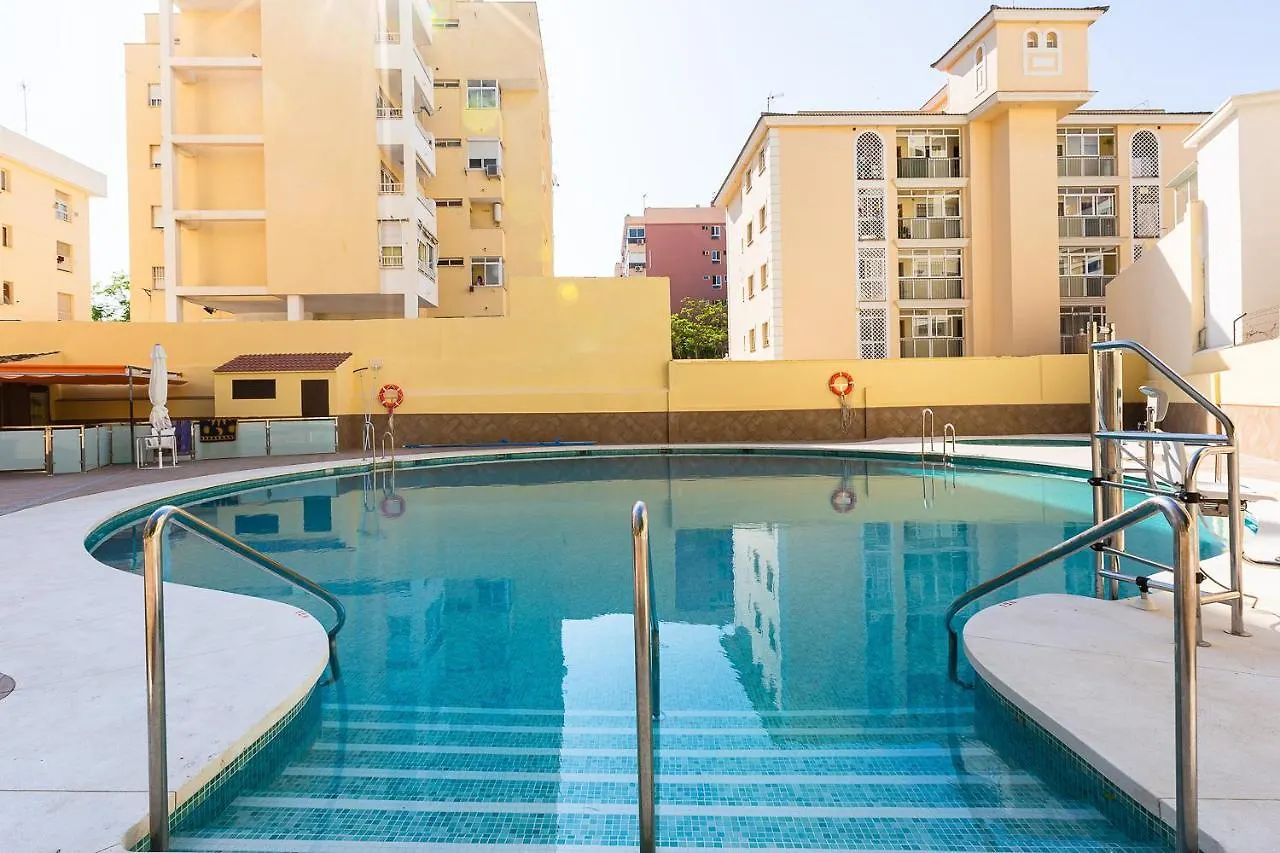 Ver7 - Estudio, Wifi, Fire Stick Amazon, Terraza, Vistas Al Mar, Piscina Torremolinos 0*,